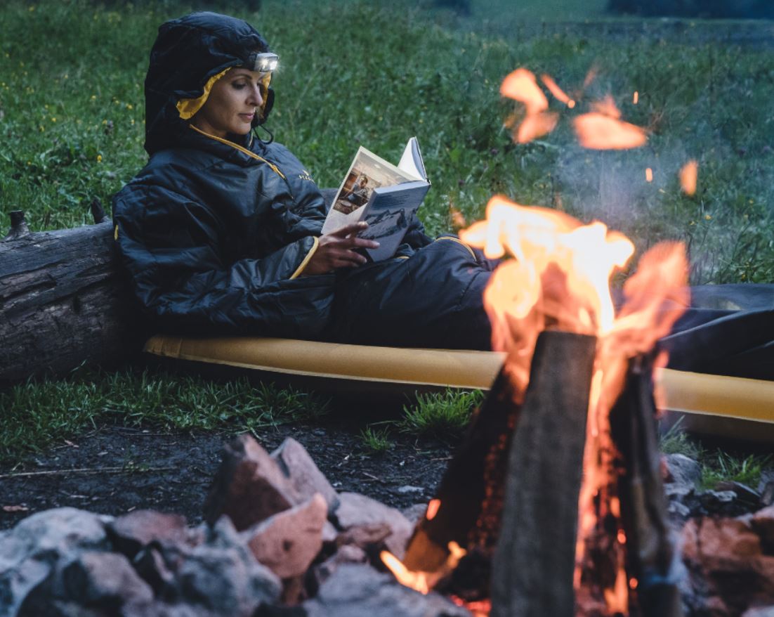 Reading in a CozyBag