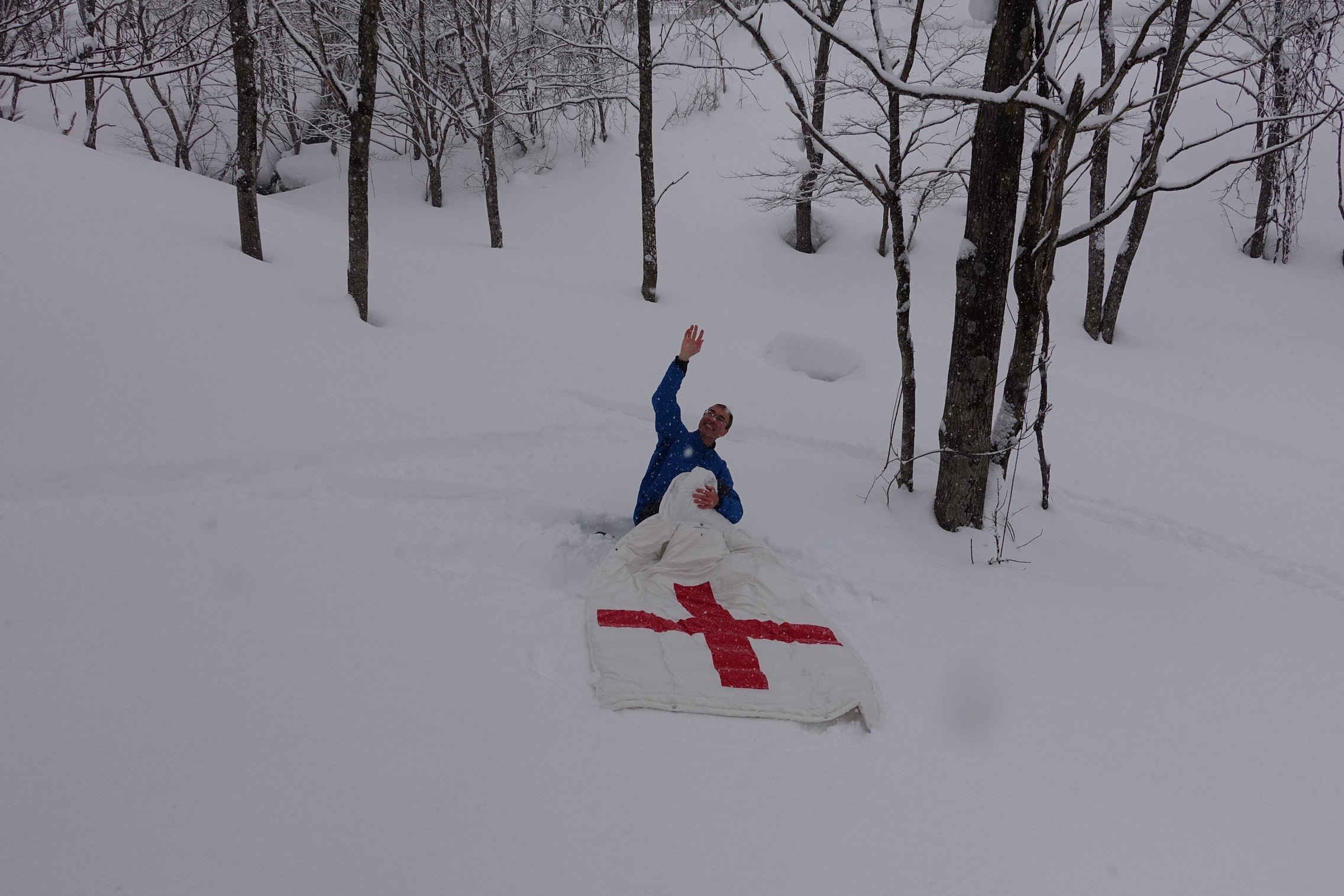 CozyBag Snow in an emergency