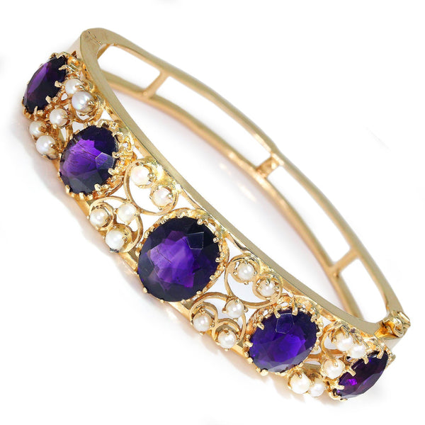 GiftJewelryShop London 2012 Olympic Five Rings Purple Amethyst Crystal February Birthstone Flower Bead Charm Bracelets