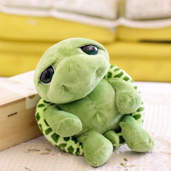 green turtle stuffed animal
