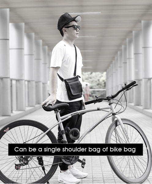 WATERFLY Bike Handlebar Bag Cycling Front Pack Bike Bag