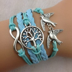 Five Stacked Everlasting Love Bracelet