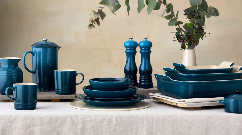 Buy Le Creuset Deep Teal at Potters Cookshop