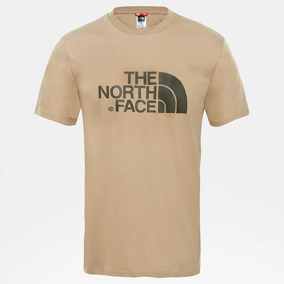 the north face t shirt khaki