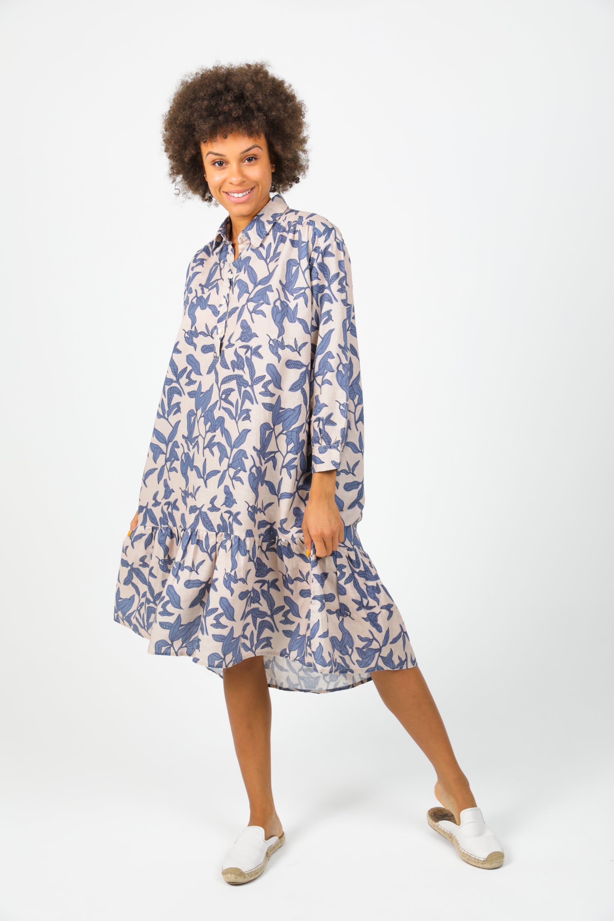 Lola Dress - Loom Print