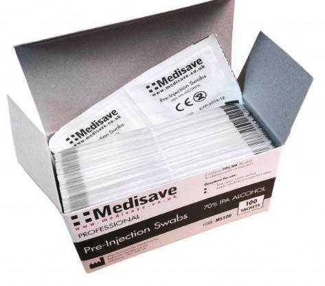 alcohol swabs for injections