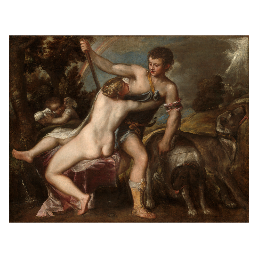 Venus and Adonis, Titian