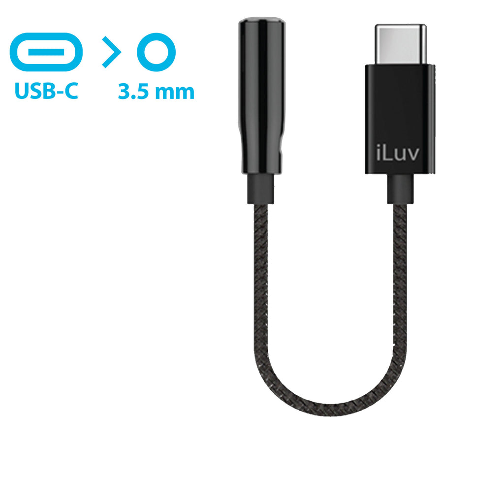 Ernæring Omkostningsprocent ingeniørarbejde USB C to 3.5 mm Headphone Jack Adapter – iLuv Creative Technology