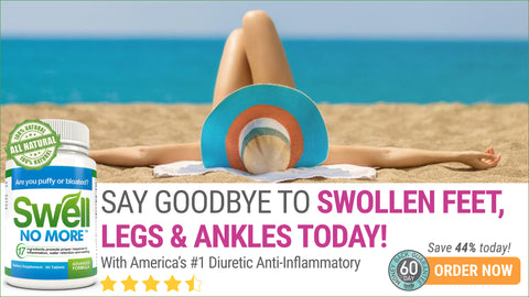 reduce swollen feet overnight