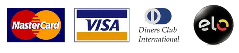Cartões de crédito bandeiras variadas