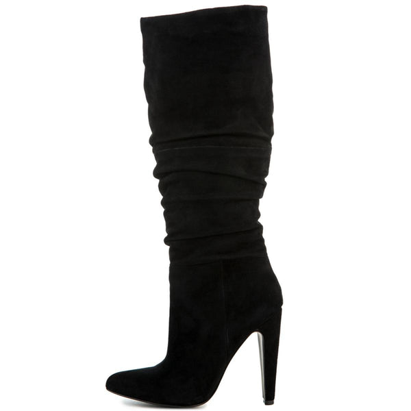 steve madden black thigh high boots