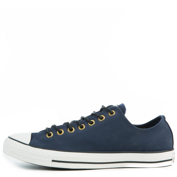 Star Crafted Navy Blue Suede Low Tops