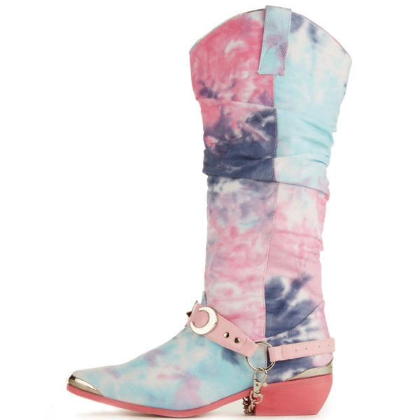 dye cowboy boots