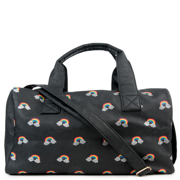 rainbow duffle bag