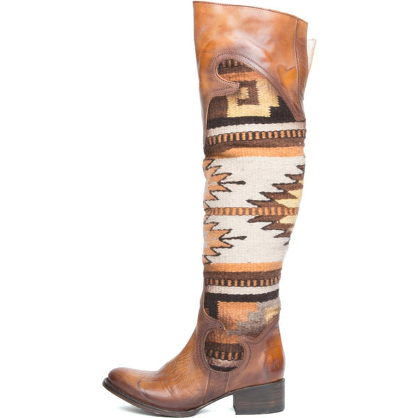 womens cognac boots