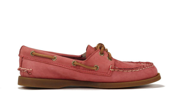 O Washed Red Boat Shoe