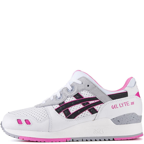 asics gel lyte iii white pink