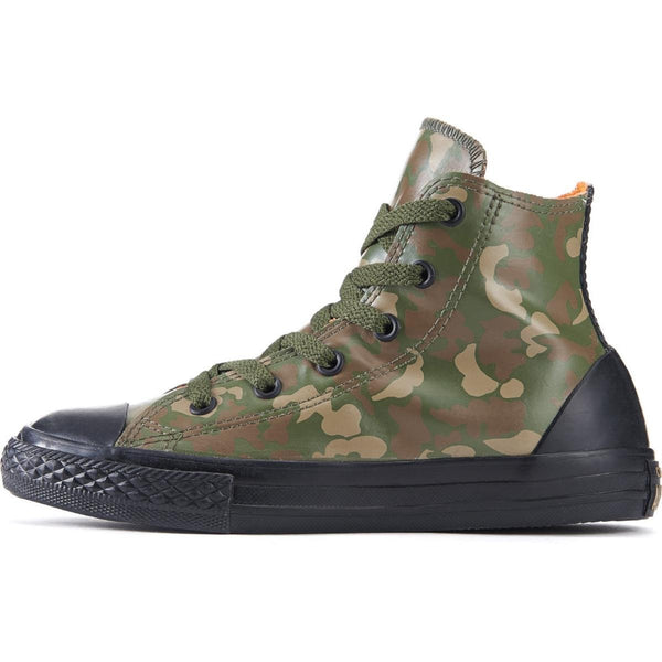 green camo converse