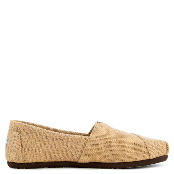 toms classic burlap women's