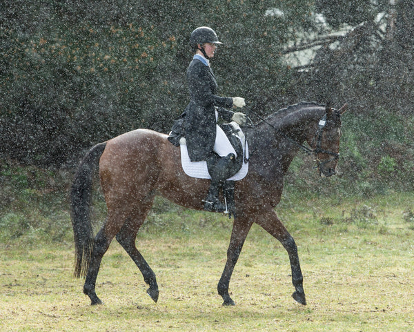 Riding in the rain