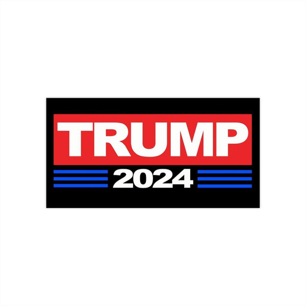 Huge 4x9 Trump DeSantis 2024 Bumper Sticker Fade Resistant Ink Waterproof
