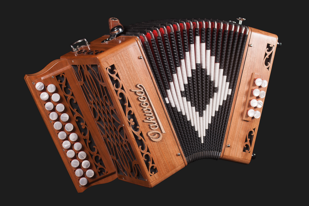 Oakwood Diatonic Accordion - squeezeboxes