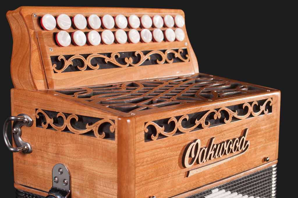 New Oakwood melodeon grill - squeezeboxes 