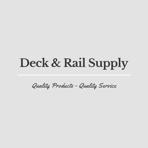 New logo for Deck & Rail Supply - Quality Products - Quality Service call for a quote or appointment