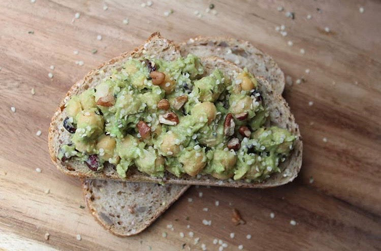 Creamy Avocado Chickpea Salad Recipe