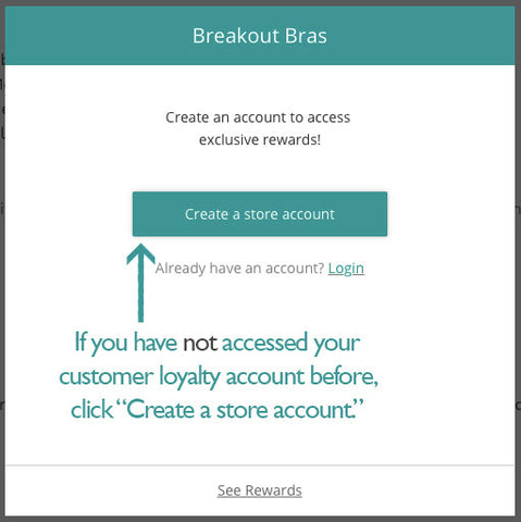 Create a store account