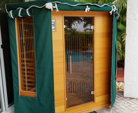 Rocky Mountain Saunas Rio Grande Sauna with Optional Cover