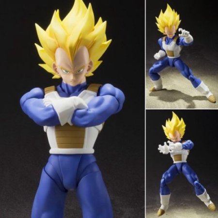 Dragon Ball Z Super Saiyan Vegeta SH Figuarts Action Figure