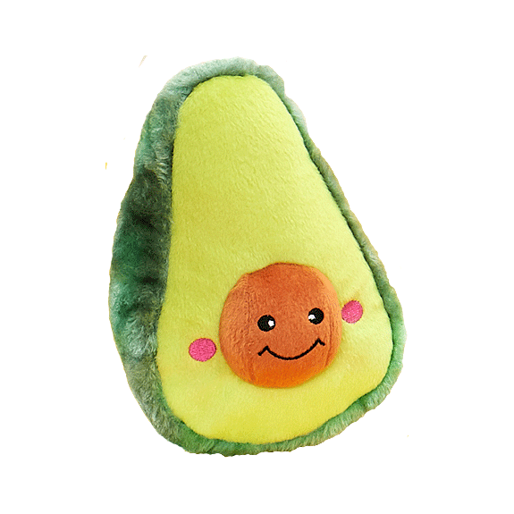 avocado dog toy