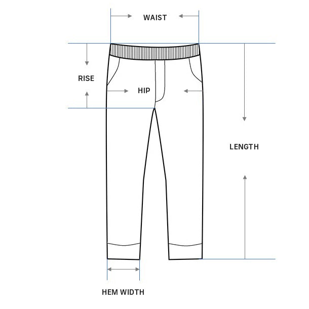 Pajamas Pant Sizing