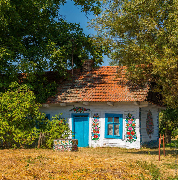 zalipie poland painted village