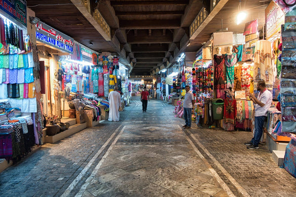 Mutrah Souk in Muscat Oman