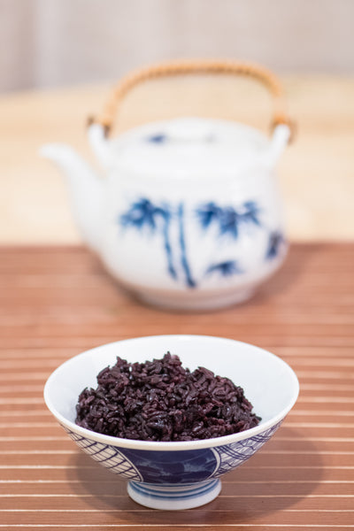 Black Rice and Teapot