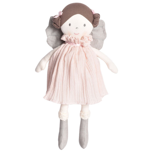 Tikiri Toys Angelina in Pink Dress With Silver Wings