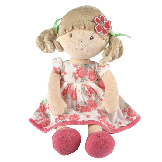 Tikiri Toys Scarlet - Beige Hair With Pink Floral Dress