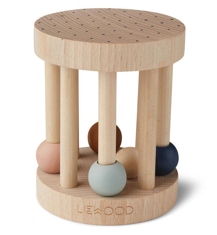 Liewood Rattle Ayda Wood - scandibornusa