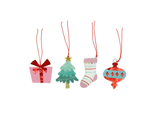 Merrilulu Holly Jolly Christmas - Gift Tags, 12 Ct