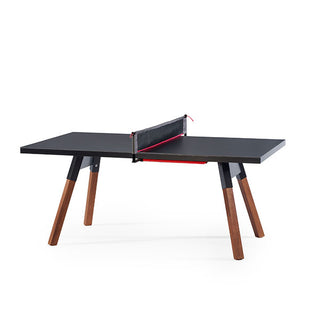 RS Barcelona You and Me Ping Pong Table - Black