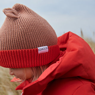 Liewood Gina Beanie - Tuscany Rose/Apple Red Mix