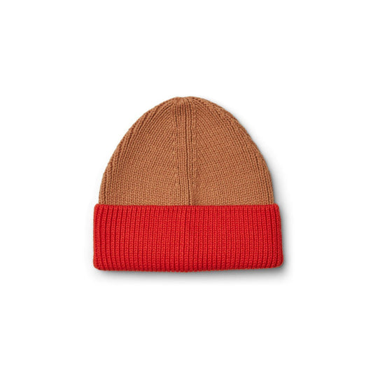 Liewood Ezra Beanie - Tuscany Rose/Apple Red Mix