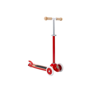 Banwood Scooter in Red (With Basket)