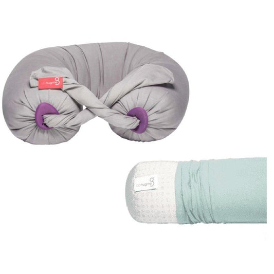 Bbhugme Saver Bundle - Pregnancy Pillow + Spare Sleeve - Scandibørn