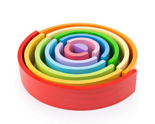 Bigjigs Stacking Rainbow - Large - Scandibørn