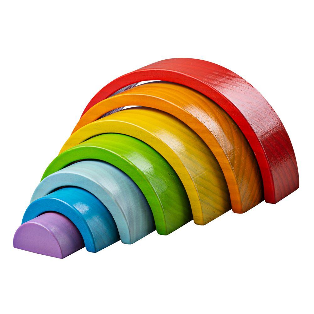 Bigjigs Stacking Rainbow - Small - Scandibørn