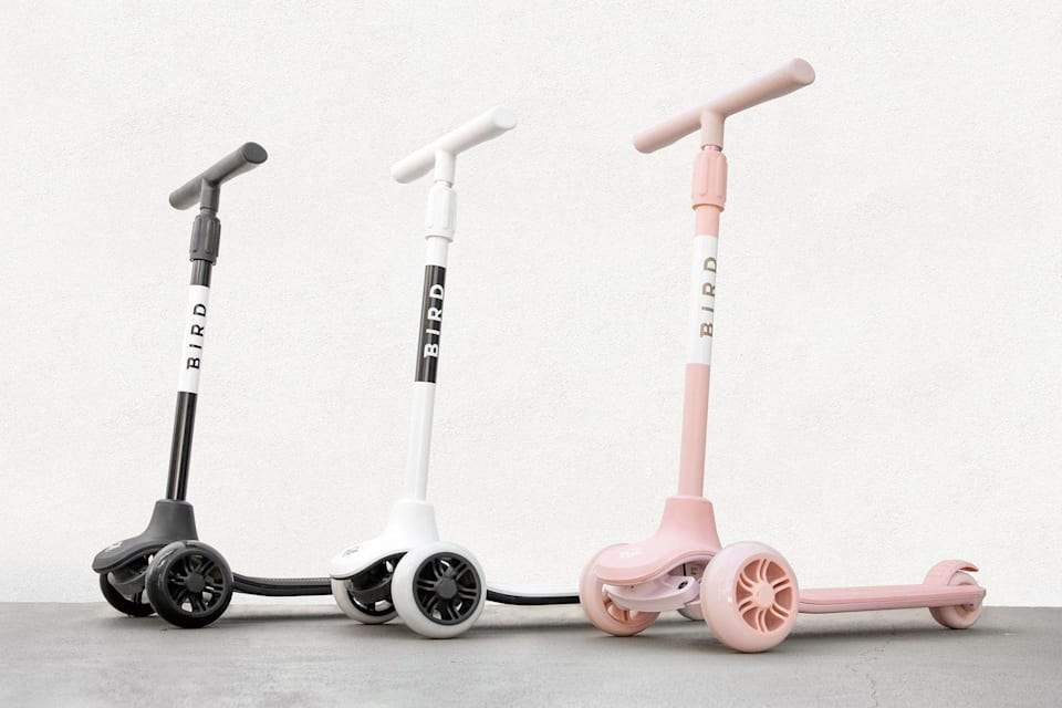 Birdie Kids Scooter Jet Black (Non Electric) - Scandibørn