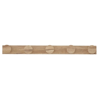 Bloomingville - Emme Coat Rack in Natural Rubberwood - Scandibørn